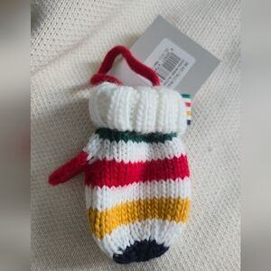🆕️Hudson’s Bay Company HBC Stripes Mitten Ornament